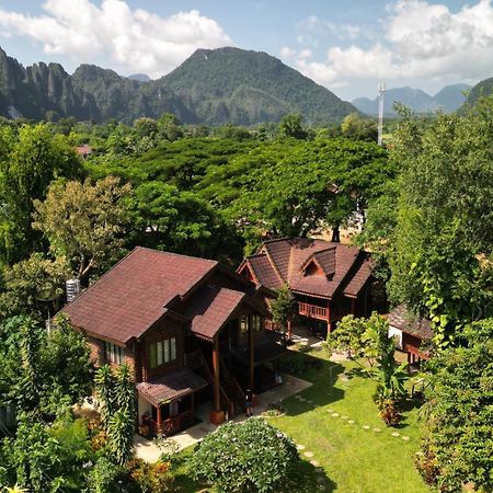 Namsong Bridge Bungalows Vang Vieng Eksteriør bilde