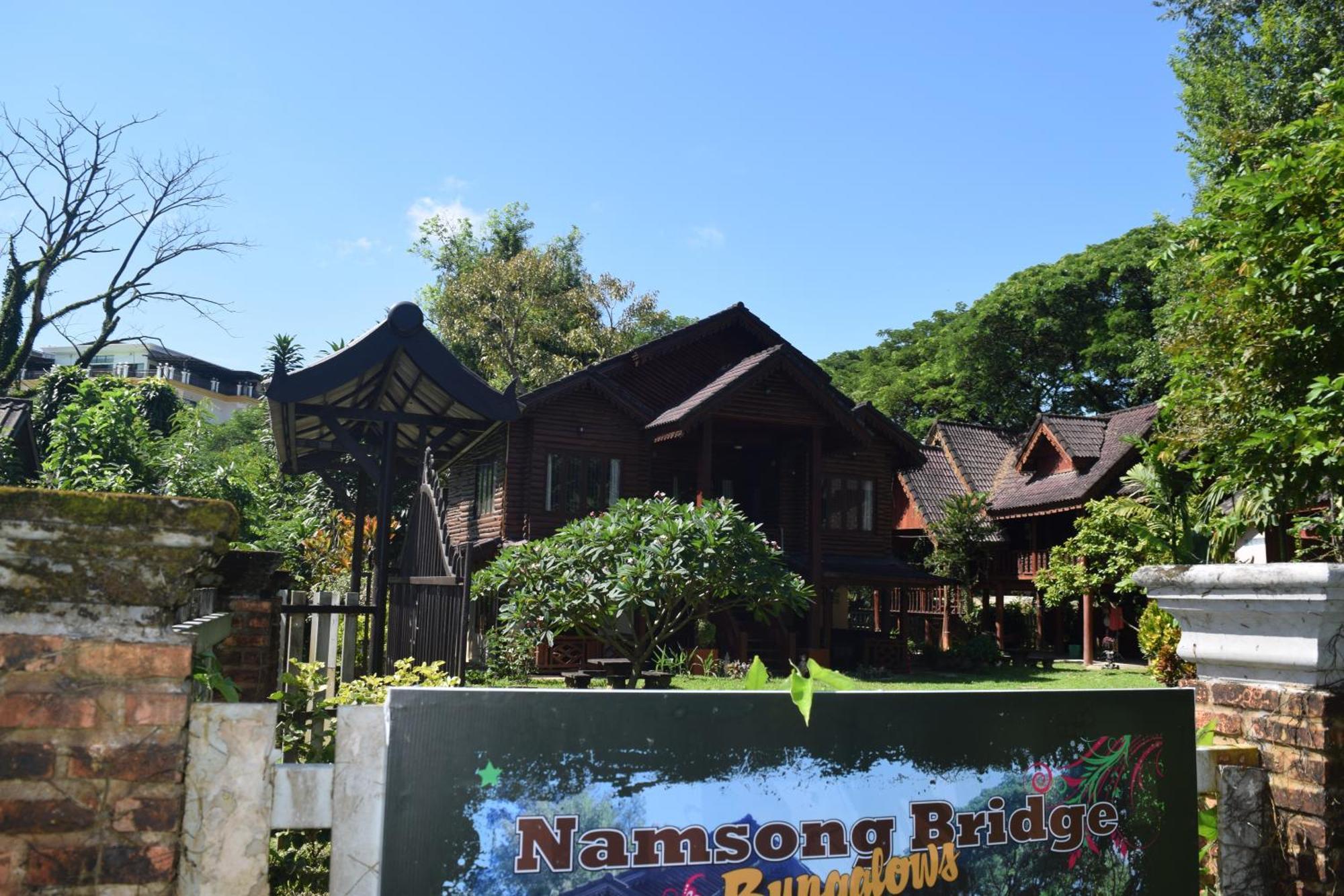Namsong Bridge Bungalows Vang Vieng Eksteriør bilde