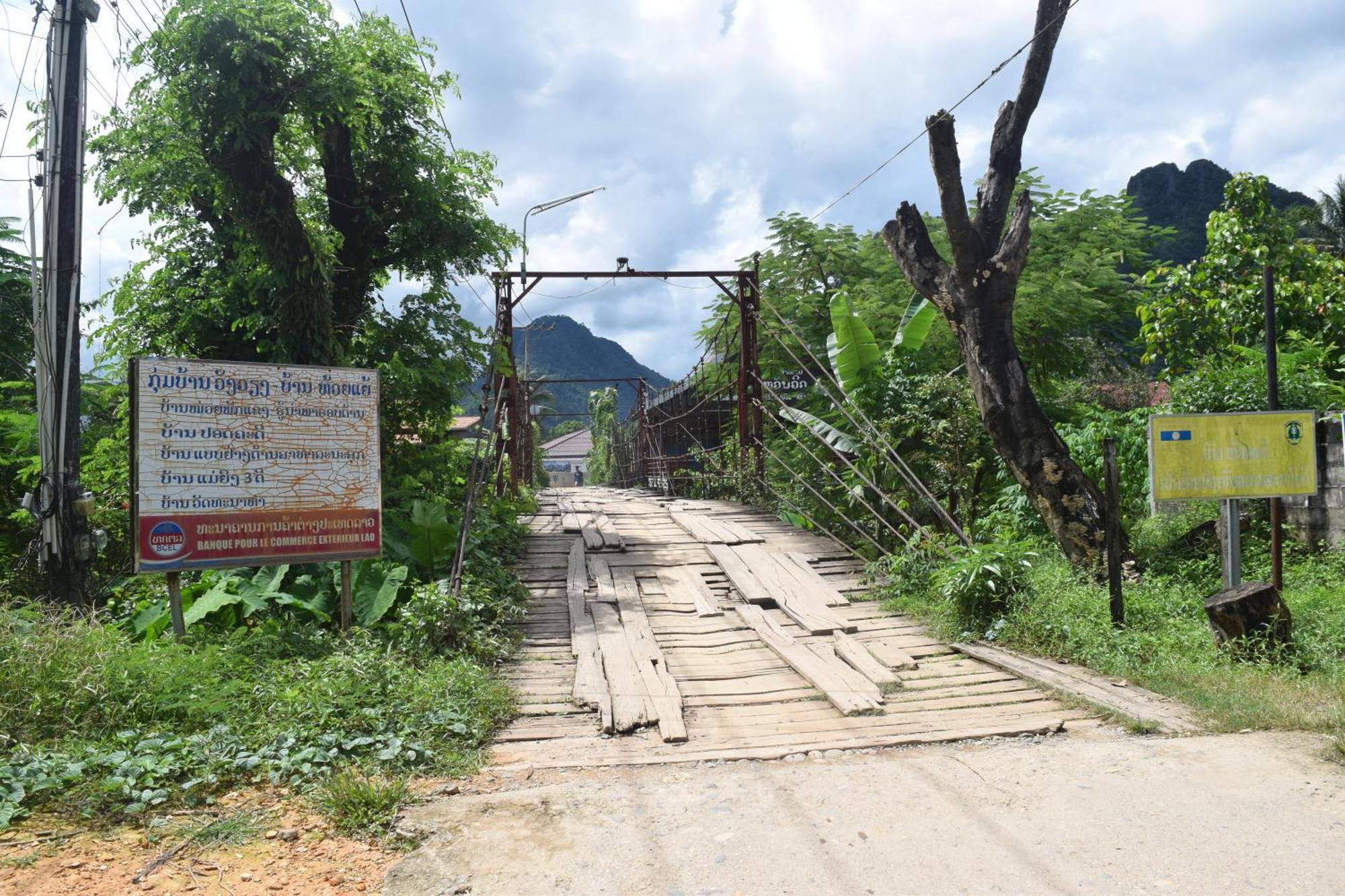 Namsong Bridge Bungalows Vang Vieng Eksteriør bilde