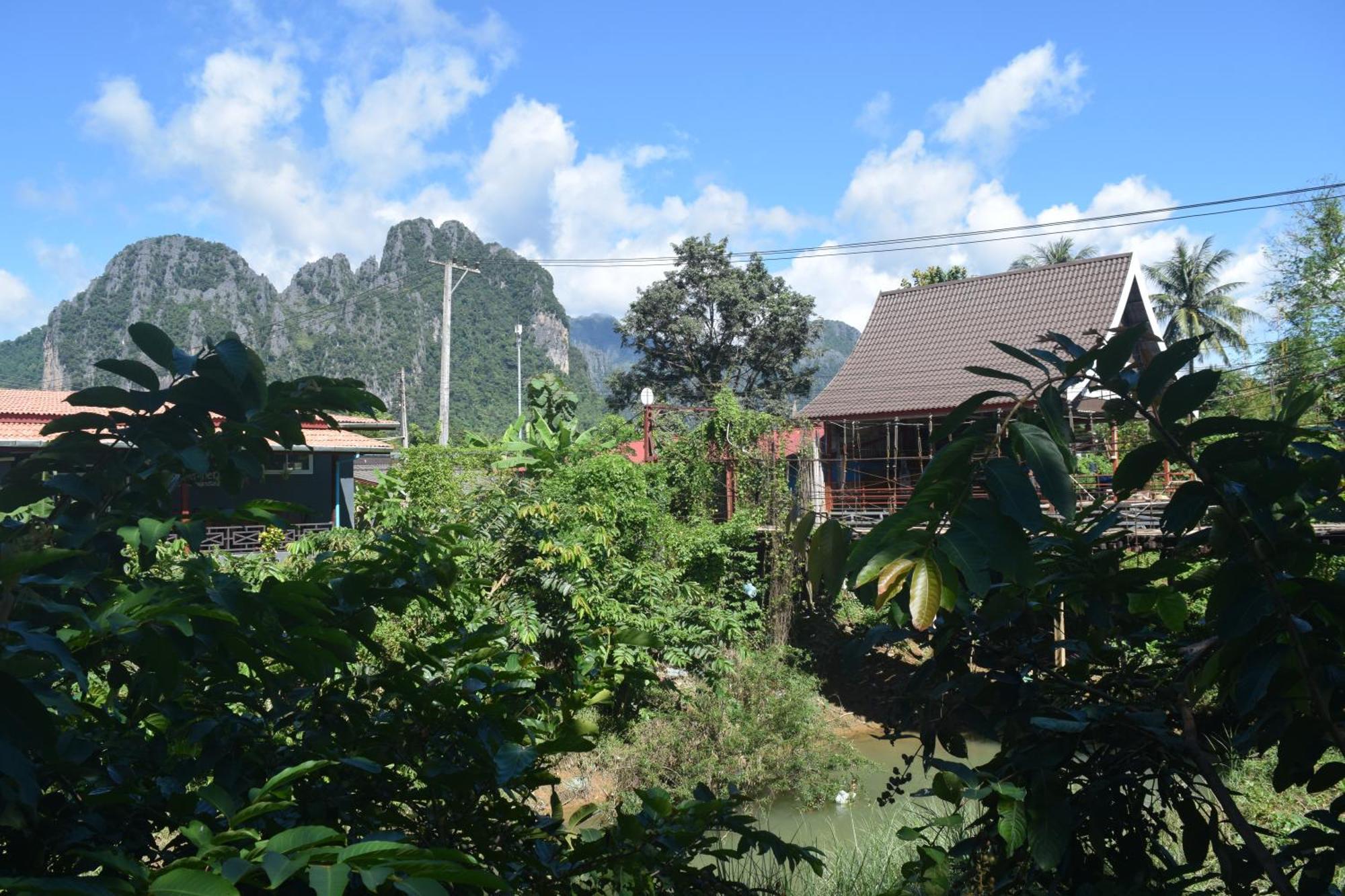 Namsong Bridge Bungalows Vang Vieng Eksteriør bilde