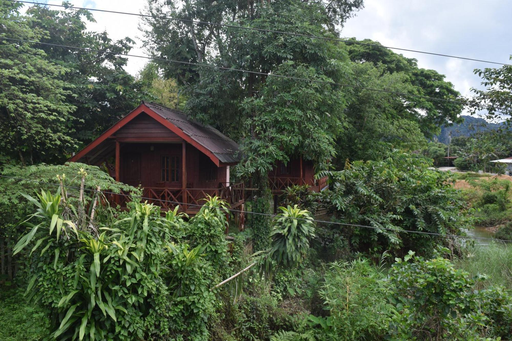 Namsong Bridge Bungalows Vang Vieng Eksteriør bilde